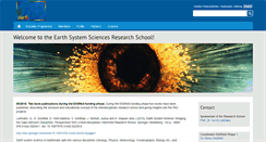 Desktop Screenshot of earth-system-science.org