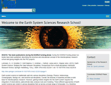 Tablet Screenshot of earth-system-science.org